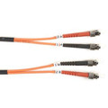Black Boxwork Services Fiber Patch Cable 5m Mm 62.5 St To St Part# FO625-005M-STST
