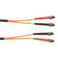 Black Boxwork Services Fiber Patch Cable 2m Mm 62.5 St To St Part# FO625-002M-STST