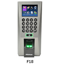 ZKACCESS F18 ID Standalone Biometric Reader Controller, Part No# F18 ID