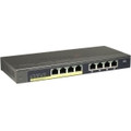 NETGEAR GS108PE-100NAS ProSafe® Plus Switch, 8-port Gigabit with PoE, Part No# GS108PE-100NAS