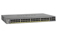 NETGEAR GSM7248P-100NES M4100-50G-POE+ Managed Switch (48 ports, GE, PoE+), Part No# GSM7248P-100NES