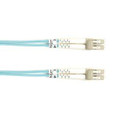 Black Boxwork Services Fiber Patch Cable 1m 10 Gig Lc To Lc Aqu Part# FO10G-001M-LCLC
