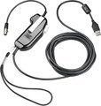 PLANTRONICS SHS2626-01 USB-PTT, WITH SWITCH MUTING, Part No# 92626-01
