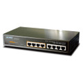 PLANET FSD-804PS 10" 8-Port 10/100 Ethernet Web/Smart Switch with 4-Port 802.3af PoE Injector, Part No# FSD-804PS, Part No# FSD-804PS
