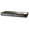 PLANET FGSW-4840S 48-Port 10/100Base-TX + 2-Port 1000Base-T Gigabit + 2-Port MiniGBIC(SFP) Web/Smart Switch, Part No# FGSW-4840S