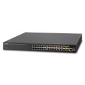 PLANET XGS3-24042 24G TP with 4 Shared 100/1000X SFP, 4 Optional 10G Slots, Layer 3 IPv6 Managed Switch, Part No# XGS3-24042