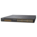 PLANET FNSW-2400PS 24-Port 10/100 Web/Smart Ethernet POE Switch, Part No# FNSW-2400PS