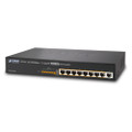 PLANET FGSD-910P 13" 8-Port 10/100 Ethernet 802.3af POE Switch with 1-Port Gigabit  Uplink (130W), Part No# FGSD-910P, Part No# FGSD-910P