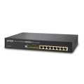 PLANET FSD-808HP 13" 8-Port 10/100 Ethernet Switch with 8-Port 802.3at High Power PoE Injector, Part No# FSD-808HP