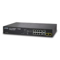 PLANET FGSD-1022 2-Port Gigabit + 8-Port 10/100 Ethernet L2/L4 Switch (Advanced WEB/SNMP), Part No# FGSD-1022