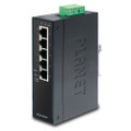 PLANET IGS-501T IP30 Slim type 5-Port Industrial Gigabit Ethernet Switch (-40 to 75 degree C), Part No# IGS-501T