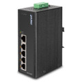 PLANET ISW-504PT IP30 5-Port/TP POE Industrial Fast Ethernet Switch (-40 to 75 C), Part No# ISW-504PT