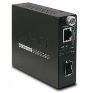 PLANET GST-805A 10/100/1000Base-T to Mini-GBIC Smart Gigabit Converter, Part No# GST-805A