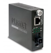 PLANET GST-806B60 10/100/1000Base-T to WDM  Bi-directional Smart Fiber Converter - 1550nm - 60KM, Part No# GST-806B60