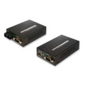 PLANET ICS-105A RS232/RS-422/RS485 to 100Base-FX Fiber Optic (SFP) Converter, Part No# ICS-105A