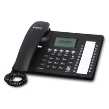 PLANET VIP-361PE POE Enterprise IP Phone, 128*64 LCD, 5 Voice Line, BLF, QoS, VPN, STUN, DND, Caller ID, Auto Provision, TR069, up to 6 Expansion Modules, Part No# VIP-361PE