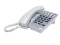DTR-1HM-1 / SINGLE LINE HOTEL/MOTEL TELEPHONE White Part # 780026 Refurbished