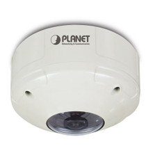 PLANET ICA-8350 IP66, 3 Megapixel Vandal Proof Fish-Eye IP Camera, H.264/MPEG4/MJPEG, 360 Panoramic, ePTZ, ICR, WDR, Tamper Detection, IK10, ONVIF, IPv6, Micro SD, Mobile APP, Part No# ICA-8350