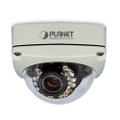 PLANET ICA-5250V IP66 Outdoor, 802.3af POE, 20M Infrared with ICR, IP Dome Camera. 1080P Full HD 3-9mm Vari-Focal, WDR, H.264/MPEG4/MJPEG,3GPP, Video Output, 2-way Audio, DI/DO, micro SD, Temper Detection, IK-10, IPv6, PLANET DDNS, ONVIF, Mobile APP, Part No# ICA-5250V