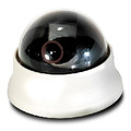 PLANET CAM-DM33-NT Mini Dome Camera, 1/4“ Sharp CCD, 330TVL, 3.6mm / F2.0 Lens, 0.2 Lux, NTSC, Part No# CAM-DM33-NT
