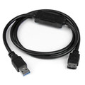 Usb 3.0 To Esata Cable Part# USB3S2ESATA3