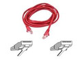 CAT6 patch cable RJ45M/RJ45M 12ft red