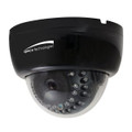 SPECO HLED33D7B 960H Indoor Dome w/IR, 3.6mm Fixed Lens, 12/24V, OSD, Black  Housing, Part No# HLED33D7B