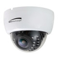 SPECO HLED33D7W 960H Indoor Dome w/IR, 3.6mm Fixed Lens, 12/24V, OSD, White  Housing, Part No# HLED33D7W