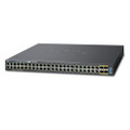 PLANET GS-5220-48T4X L2+/L4 48-Port 10/100/1000Mbps with 4 Shared SFP + 4-Port 10G SFP+ Managed Switch, with Hardware Layer3 IPv46/IPv6 Static Routing, Part No# GS-5220-48T4X