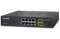 PLANET GSD-1020S IPv6 Managed 8-Port 10/100/1000Mbps + 2-Port 100/1000X SFP Gigabit Ethernet Switch (Internal Power Supply), Part No# GSD-1020S