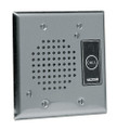 Valcom Intercom Doorplate Speaker Talkback, Flush (Stainless Steel), Stock# V-1072A-ST