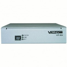 Valcom VIP-804A Quad Enhanced Network Audio Port, Part No# VIP-804A