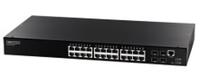 SMC Networks ECS4210-28T 24 Port 10/100/1000BaseT Standalone L2 Managed Switch, Part No# ECS4210-28T