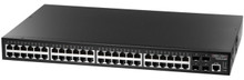 SMC Networks ECS4110-52P L2 Gigabit Ethernet Standalone Switch w/ PoE and 4 SFP uplink slots, Part No# ECS4110-52P
