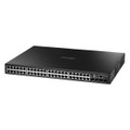 SMC Networks ECS4610-50T  48 Port 10/100/1000 IPv4/v6 Managed L3 Stackable Switch, Part No# ECS4610-50T