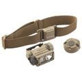 Streamlight 14512 Sidewinder Compact  II Military Model -White C4 LED, Red, Blue, IR LEDs includes helmet mount, headstrap and CR123A lithium battery. Clam packaged, Part# 14512