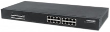 INTELLINET 560993 16-Port Gigabit Ethernet PoE+ Switch 220watt, Part# 560993