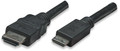 Manhattan 304955 High Speed HDMI Cable Black, 1.8 m (6 ft.), Part# 304955