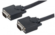 Manhattan 372190 SVGA Monitor Cable 20 m (65 ft.), Black, Stock# 372190