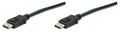Manhattan DisplayPort Monitor Cable 1 m (3.3 ft.), Black, Part# 306935