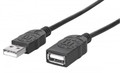 INTELLINET/Manhattan 338653 Hi-Speed USB Extension Cable 1.8 m (6 ft.), Part# 338653 