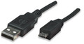 INTELLINET/Manhattan 325691 Hi-Speed USB Device Cable (15ft), Part# 325691