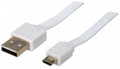 INTELLINET/Manhattan 391832 Flat Micro-USB Cable 1 m (3 ft.), Part# 391832