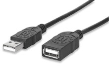 Manhattan 393843 Hi-Speed USB C Cable 1 m (3 ft.), Part# 393843