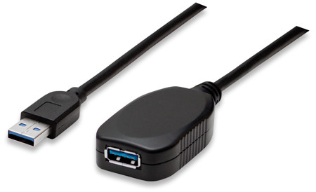 Manhattan A Male/A Female 322379 Blue 2m SuperSpeed USB Extension Cable Manhattan A Male/A Female 322379 Blue 2m SuperSpeed USB Extension Cable