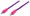 INTELLINET/Manhattan 3.5mm Braided Audio Cable Purple/Pink, 1.8 m (6 ft.), Part# 394123