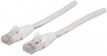 INTELLINET/Manhattan 347181 Network Cable, Cat5e, UTP 1 ft. (0.30 m), White, Part# 347181