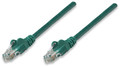 INTELLINET/Manhattan 347488 Network Cable, Cat5e, UTP 1 ft. (0.3 m), Green, Part# 347488