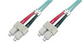 Add-onputer Peripherals, L Addon 5m Sc Om4 Aqua Duplex Patch Cable