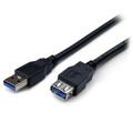 Startech USB3SEXT2MBK, 2m Black SuperSpeed USB 3.0 (5Gbps) Extension Cable A to A - M/F, Part# 4109867